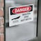 Signmission Hot Surface Sign, 7 in H x 10 in W, Vinyl Decal, Molten Zinc Hot Metal OS-2PACK-DS-D-710-L-1677 - alternate 2